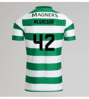 Celtic Callum McGregor #42 Primera Equipación 2024-25 Manga Corta